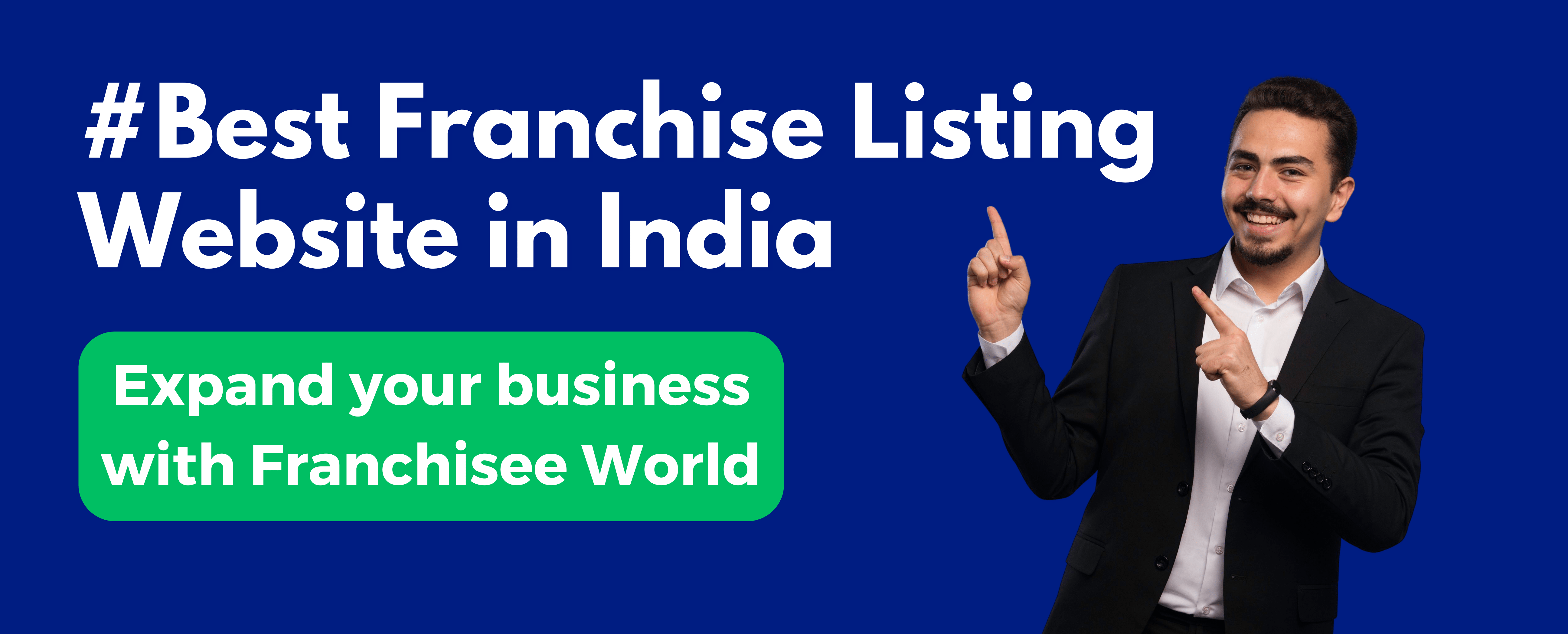Green White Modern Business Consultant Landscape Banner